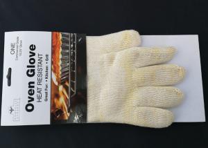 China High Temperature Heat Resistant Gloves oven proof comfortable wear for bbq 26cm Length EN407 Certified ZS7-003 on sale
