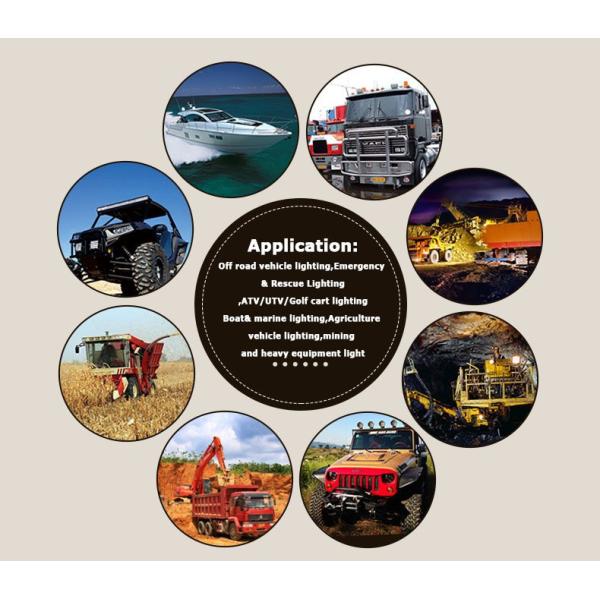 14'' 120W 5D Offroad LED Light Bar Car Truck Trailer SUV Boat Pickup 4WD Tractor Wagon 4X4 Camper 12V 24V Driving Headli