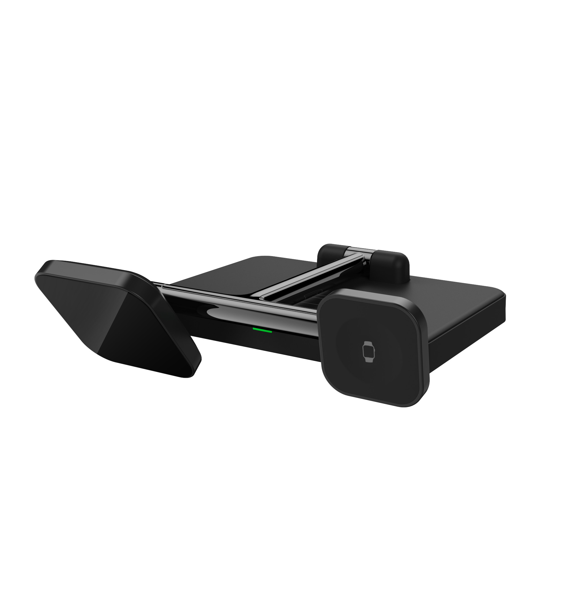 3 In 1 Fast Charger Upright Wireless Charging For IPhone Earphone IWatch