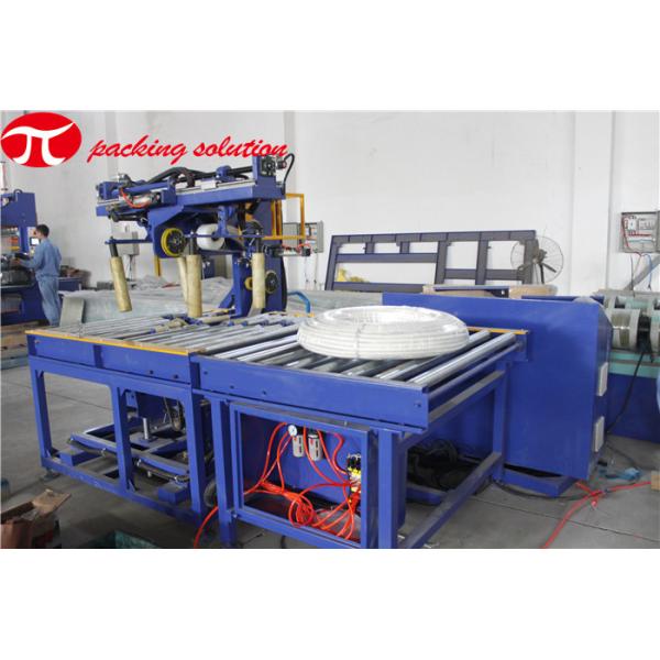 Easy Operation Stretch Film Electric Cable Coil Packing Machine 20r/Min Rotating Speed