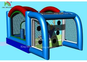 China Sport Games Inflatable Football Gate Multifunctional Kids Combination Toy Bouncer Jumping Castle on sale