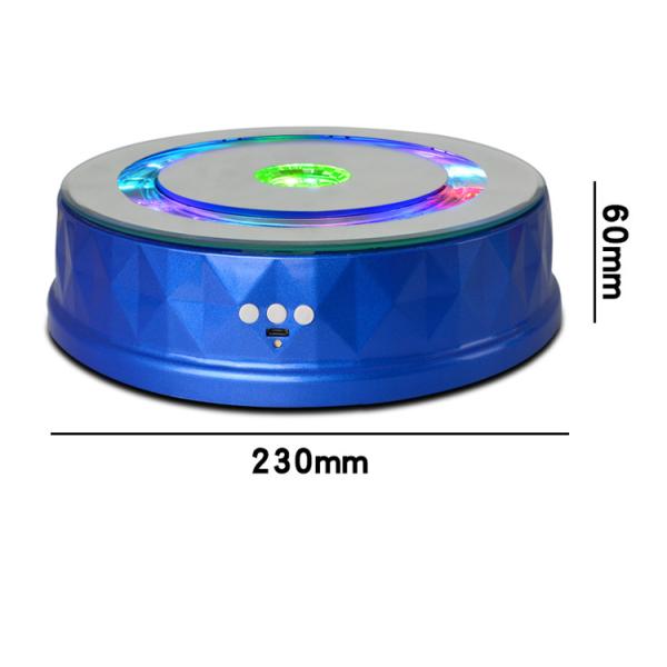 23cm Exquisite Rotating Led Display Stand 360 Degree Rotating Turntable Display Stand