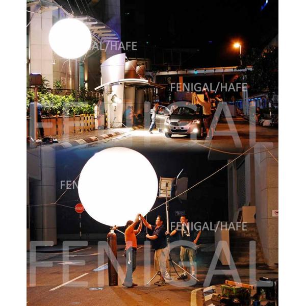 3000K 1200W LED Hmi Balloon Light For Shooting Film Industry