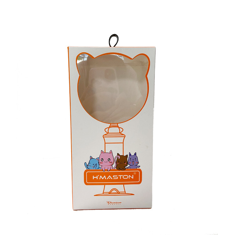 Glossy Lamination 350gsm Paper Phone Case Packaging Box