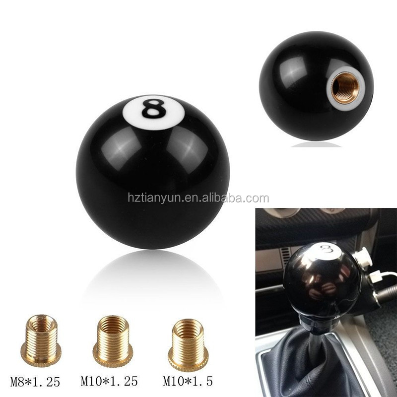 OEM ODM 8 Ball Gear Shift Knob Dia54mm Crystal Ball Shift Knob