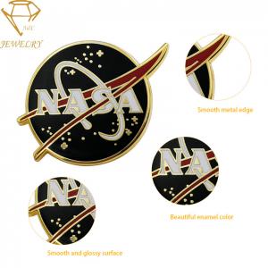 China Souvenirs Iron 3mm Thickness Soft Enamel Lapel Pins on sale