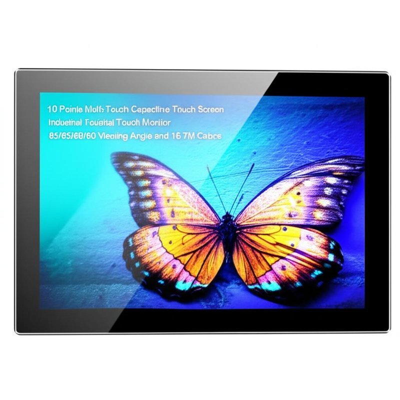 10 Points Multi-Touch Capacitive Touch Screen Industrial Touch Monitor with 85