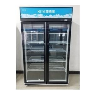 Quality Customized Commercial Wine Display Cooler 998L Restaurant Beverage Refrigerator wholesale
