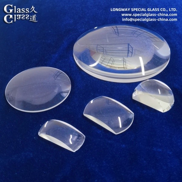 Uv-Resistant Borosilicate Glass Convex Lens For Outdoor Stage Lighting