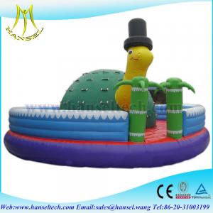 Hansel PVC inflatable jumper castcle games inflatable bouncy castle