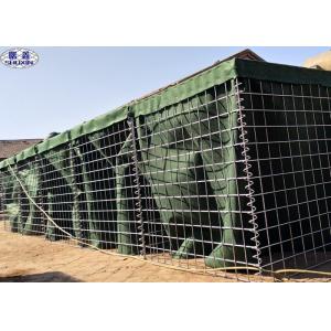Galvanized Military Sand Wall Collapsible Feature Customized Service