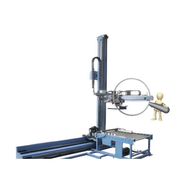 Servo Box Robot Palletizer Machine For Bottles Bags Cartons 600kg