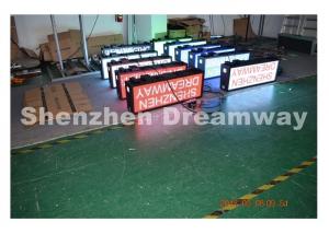 Quality 192×64 Pixels Taxi LED Display P5 SMD GPS/3G Control Method Customized Design wholesale