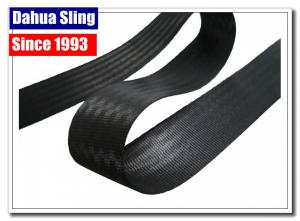 Quality Polyester Lashing Webbing Black Webbing Straps 6600# BS 300 Foot Roll wholesale