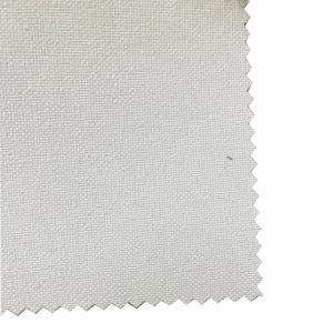 China 100% Polyester Blackout 2.8m width white grey 410g roller blinds custom fabrics for window treatments on sale