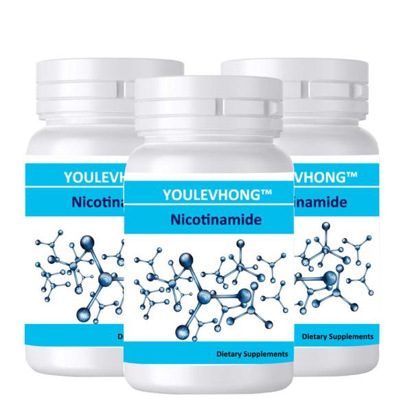 Vitamin B3 Nutrition Supplement Niacinamide with Resveratrol 120 Veggie Capsules