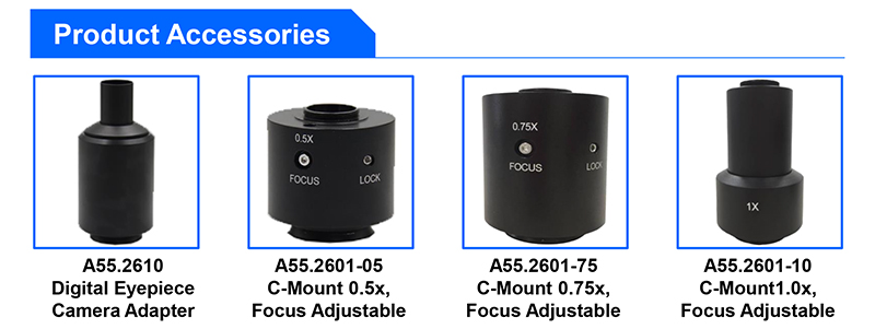 OPTO-EDU A13.2604-B Metallurgical Optical Microscope Trinocular High Precision