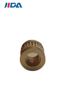 China Embossed Copper Brass Sleeve Threaded Insert Nut SGS Certificated on sale