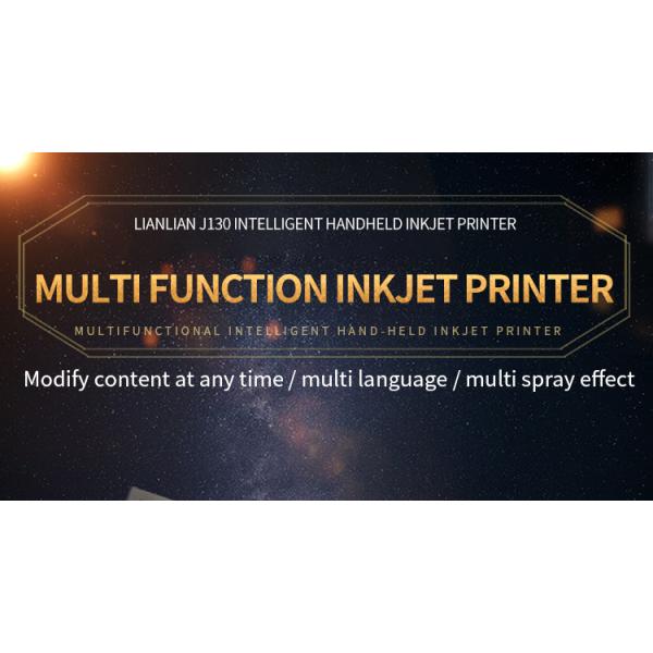 J130 Intelligent Handheld Inkjet Printer for Digital Paper Printing and Coding Needs