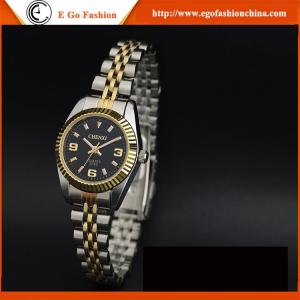 China 004C Imitation Diamond Watches Women Stainless Steel Band Woman Watch Dress Watch Luxury on sale
