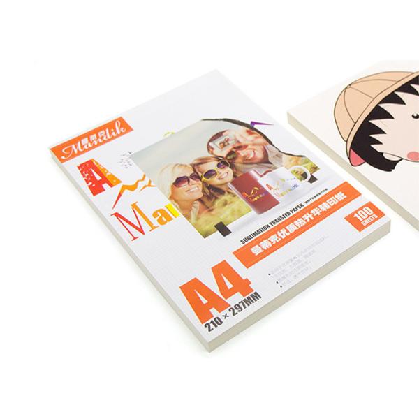 A4 Sublimation Transfer Printing Inkjet Heat Transfer Paper