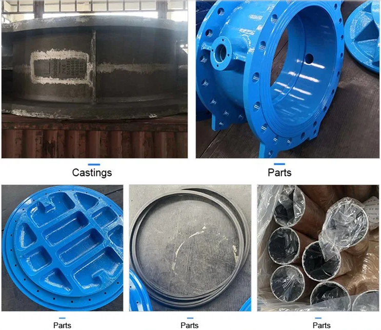 Resilient Seated Double Eccentric Flanged Butterfly Valves with Manual Operation