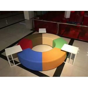 Public Area Sofa For Rest Area Fabric Couch