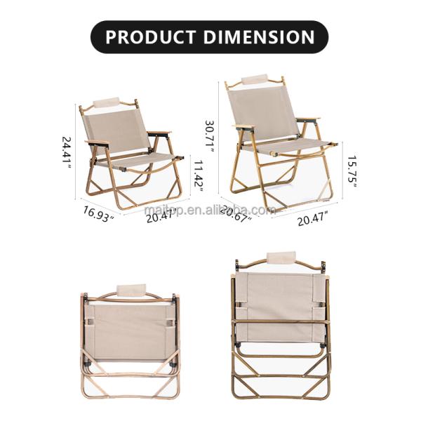 Classic Aluminium Chair Specifications