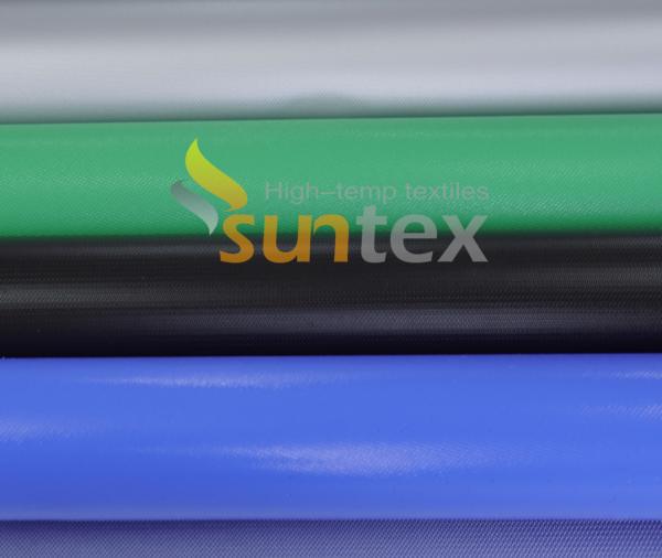 Good Supplier Fire Resistant Silicone Coated Fiberglass High Temperature