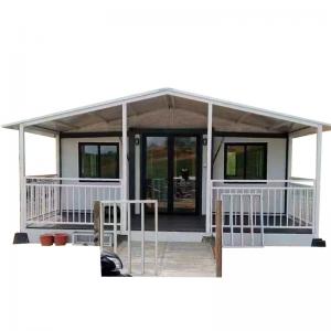 China 40ft Folding Expandable Granny Flat Prefabricated Container House Villa at Good Prices on sale