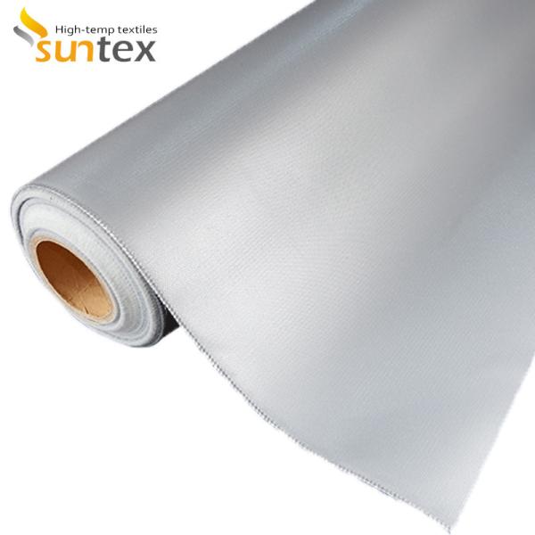 Silicone Fiberglass Fabric For Exhaust Protection Covers Equipment Protection