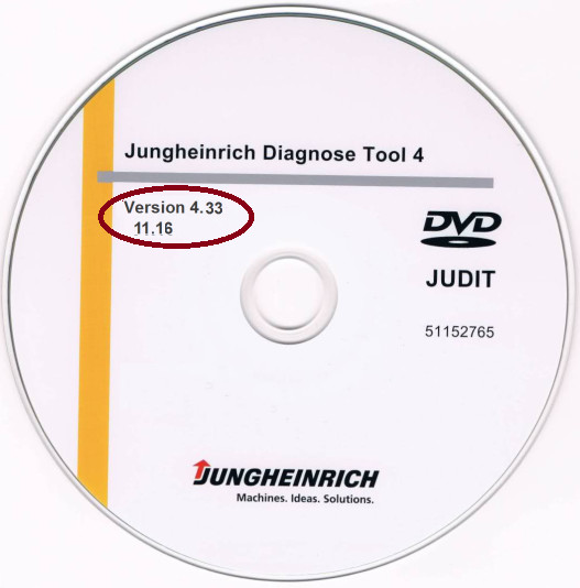 3 In1 Jungheinrich Forklift Diagnostic Scanner Judit 4.33 Diagnostic Inside Judit ET 4.33 Parts Catalo Repair Inform
