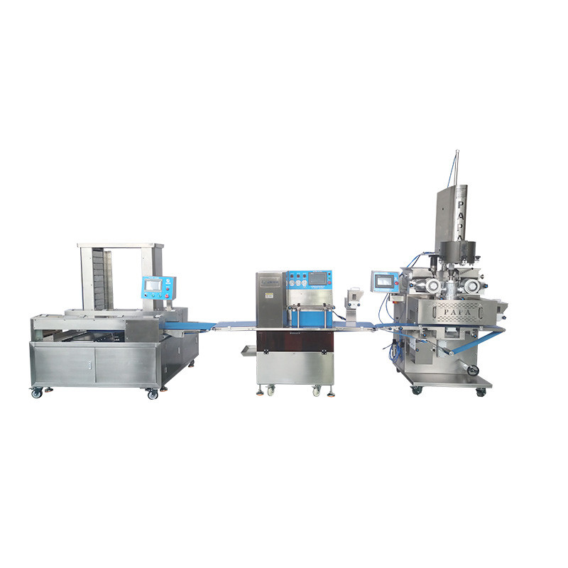 Quality Fully Automatic P190 Walnut-filled Maamoul Mooncake Making Encrusting Machine wholesale