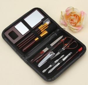 China 12 in 1 Manicure Kit and  Cosmetic brush Set on sale