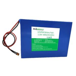 Quality PVC 18AH 3500 Cycles 12V LiFePO4 Battery Pack wholesale