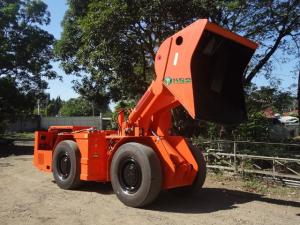 China Tunnel load haul dump truck with ability to install Shotcrete Robot Arm , KSQ RL -2 on sale