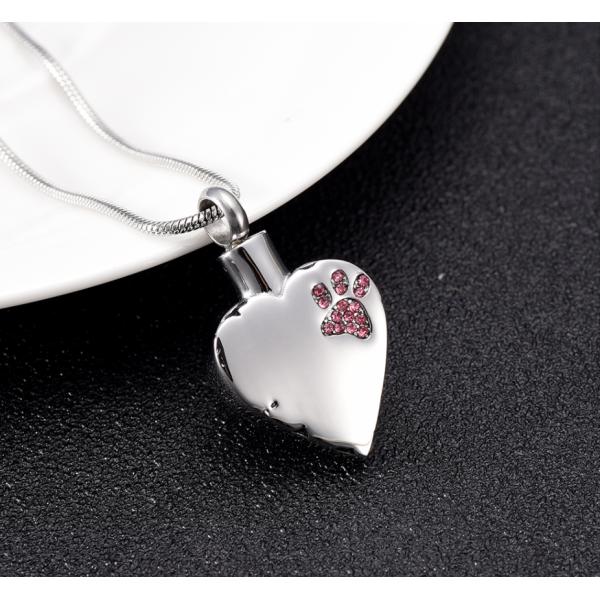 Pet Keepsake Jewelry Fashionable Cremation Urn Necklace for Ashes Pendant OEM/ODM