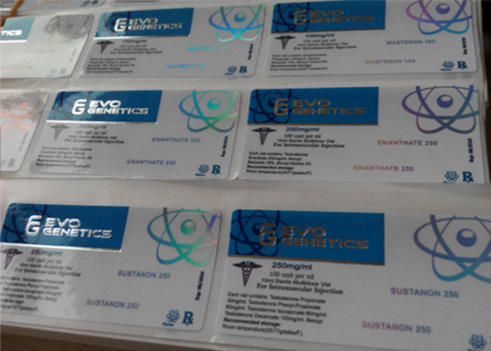 Single Side Printing Glass Vial Labels for Durable Packaging