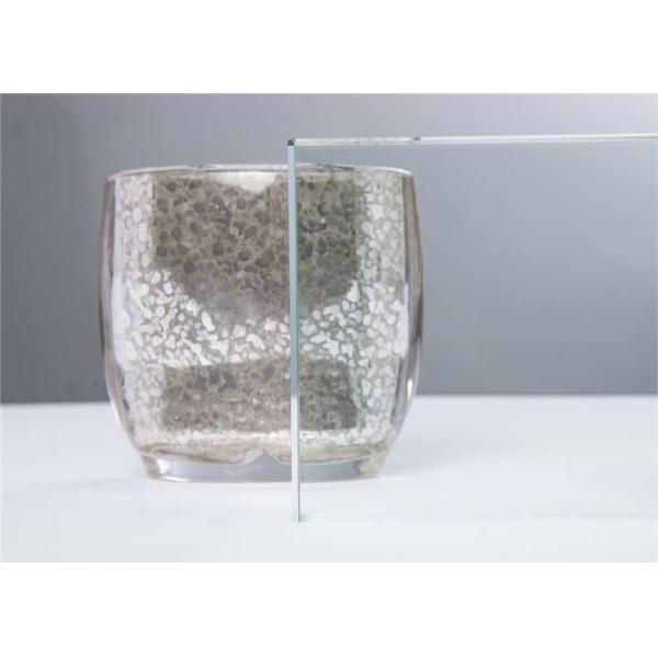 High Visible Distortion Clear Plain Float Glass Flat Shape For Furniture / Decoration