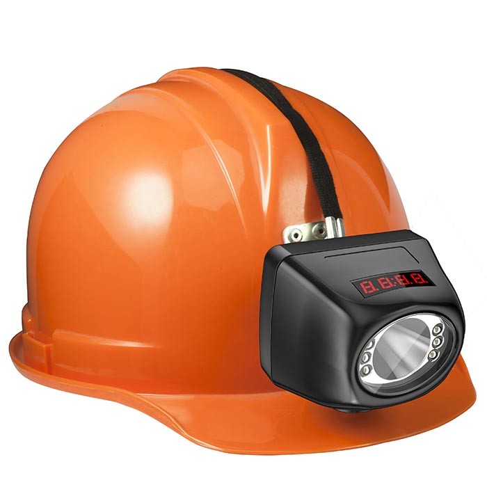 Quality 7000lux digital and portable rechargeable led mining helmet light wholesale