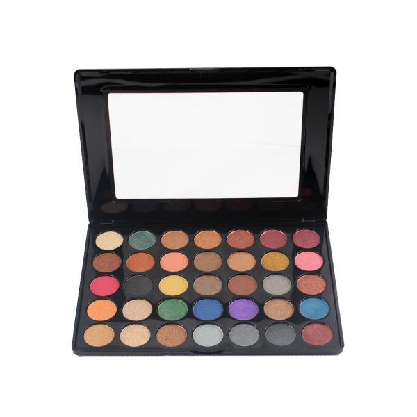 Long Lasting Warm Color Eyeshadow Palette , Mineral Powder Eyeshadow Humilous Function