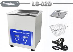 China 2L Stainless Steel Commercial Ultrasonic Cleaner with Heater / Digital Timer for Electronic Tool on sale