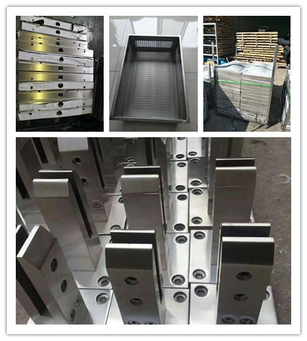 Custom 304 Grade Stainless Steel Perforated Sheet Metal Cut To Size Iso Certification