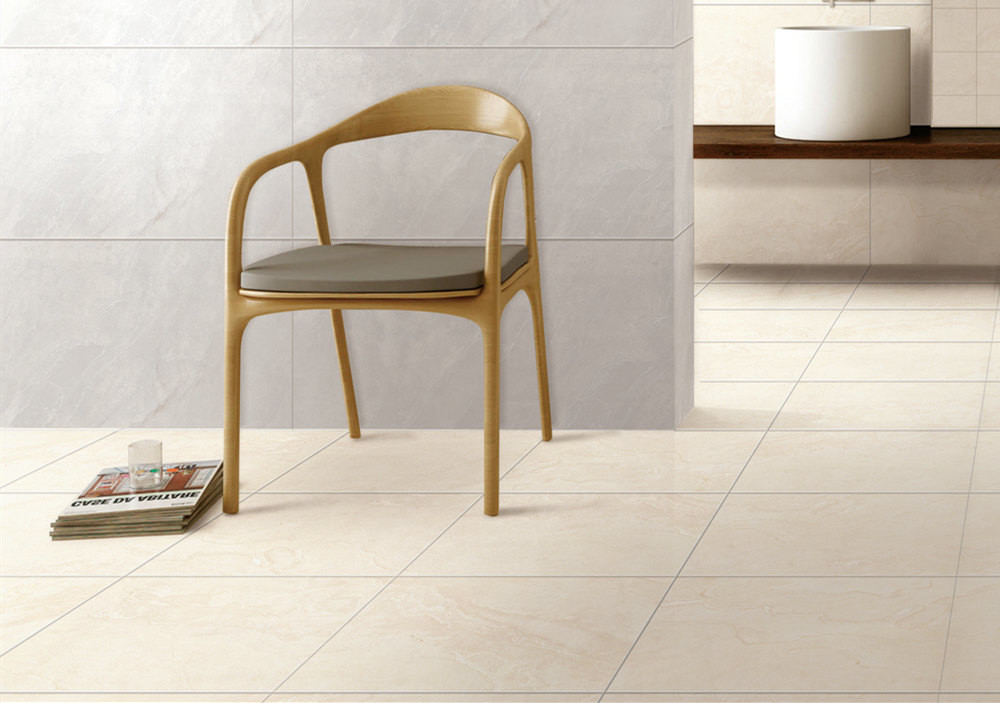 Polished Glazed Outdoor Porcelain Tile Antibacterial Heat Insulation 40x80cm Size