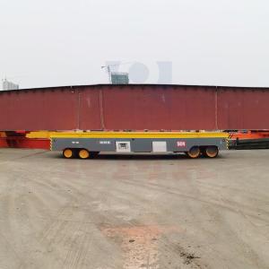 Quality Heavy Load Material Battery Transfer Trolley Directional Movement Remote Control wholesale