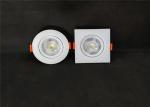 3W Adjustable Angle SMD Recessed Ceiling Spotlights , White LED Downlights