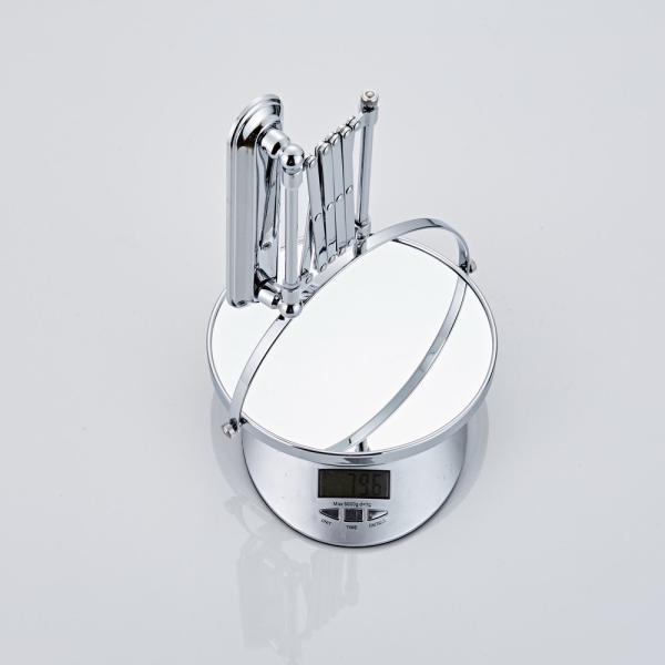 6 INCH Decorative Wall Adjustable Mirror Folding Bathroom Mirror Telescopic Double Side Mirror