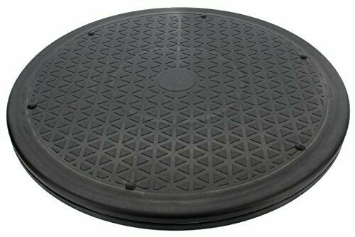 Hinged Type Casting Ductile Iron Manhole Cover , EN124 DN400 Locking Manhole Covers
