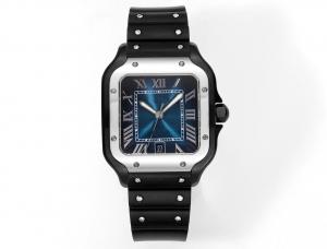 China Quartz Movement Leather Wrist Strap Watch Analog Display Case Diameter 40mm on sale