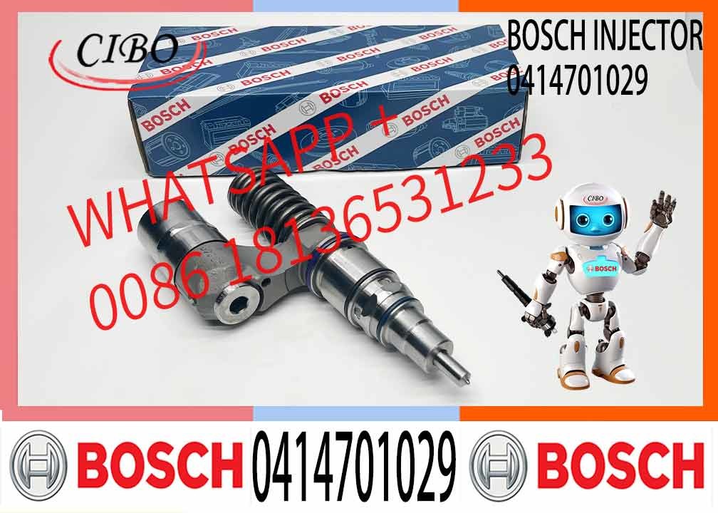 Excavator Injector 0414701029 1478643 0414701030 0414701058 for Diesel Engine Parts Nozzle Assembly